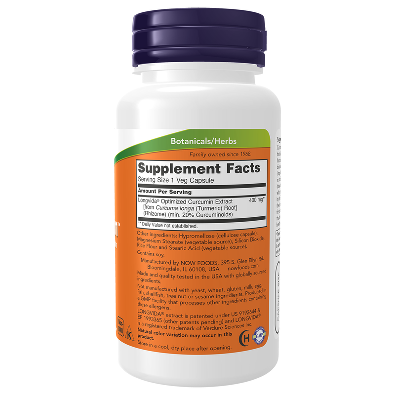 CurcuBRAIN (50 Capsules) - right view