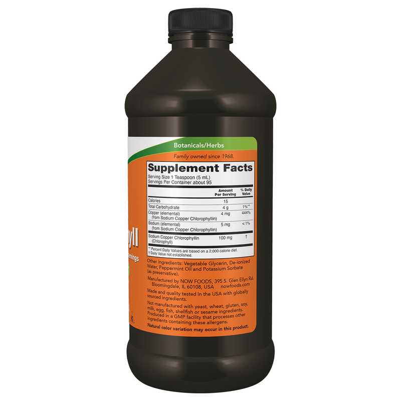 Liquid Chlorophyll (473 ml) - right view