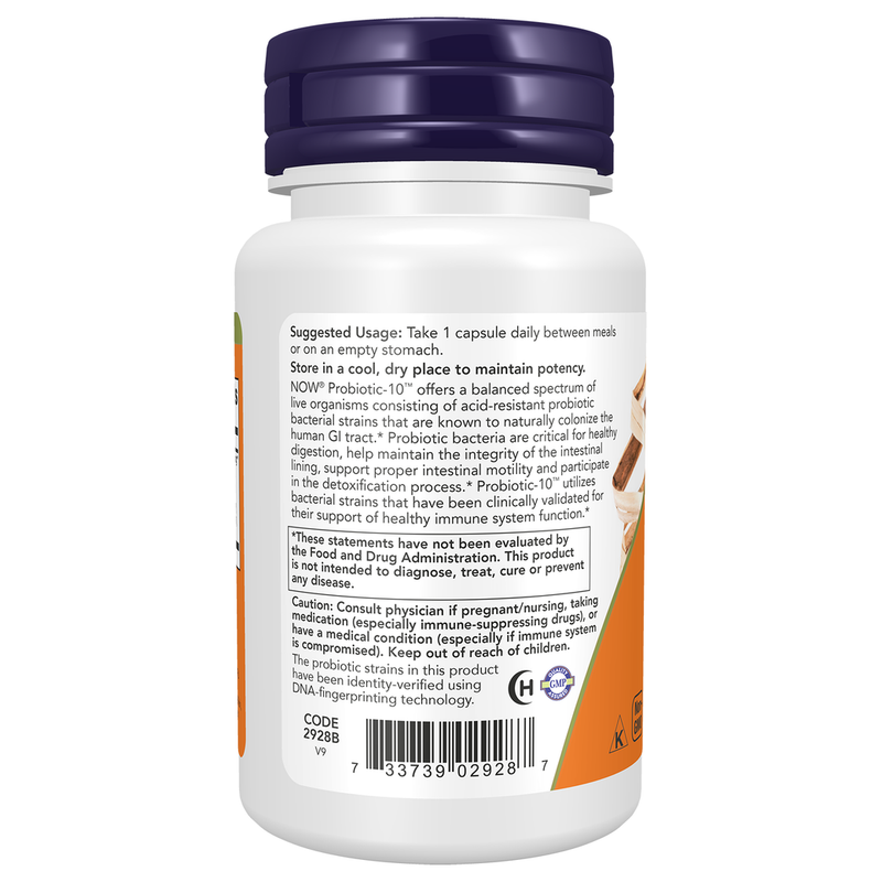 Probiotic-10 50 Billion (50 Capsules) - left view