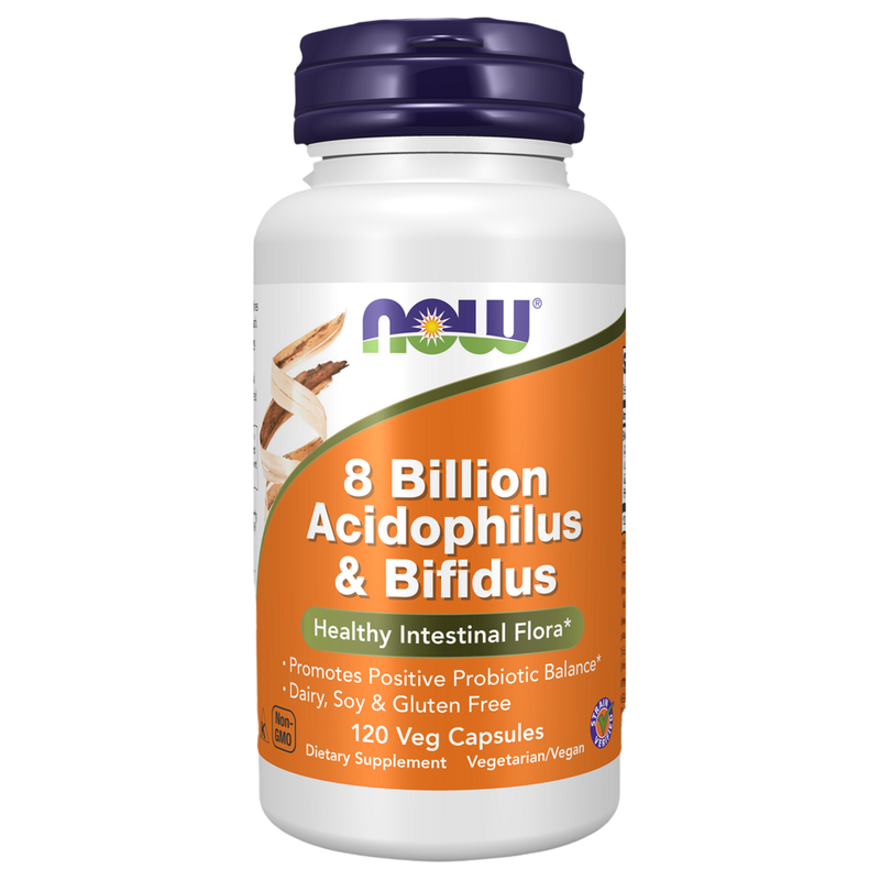 8 Billion Acidophilus & Bifidus Veg Capsules