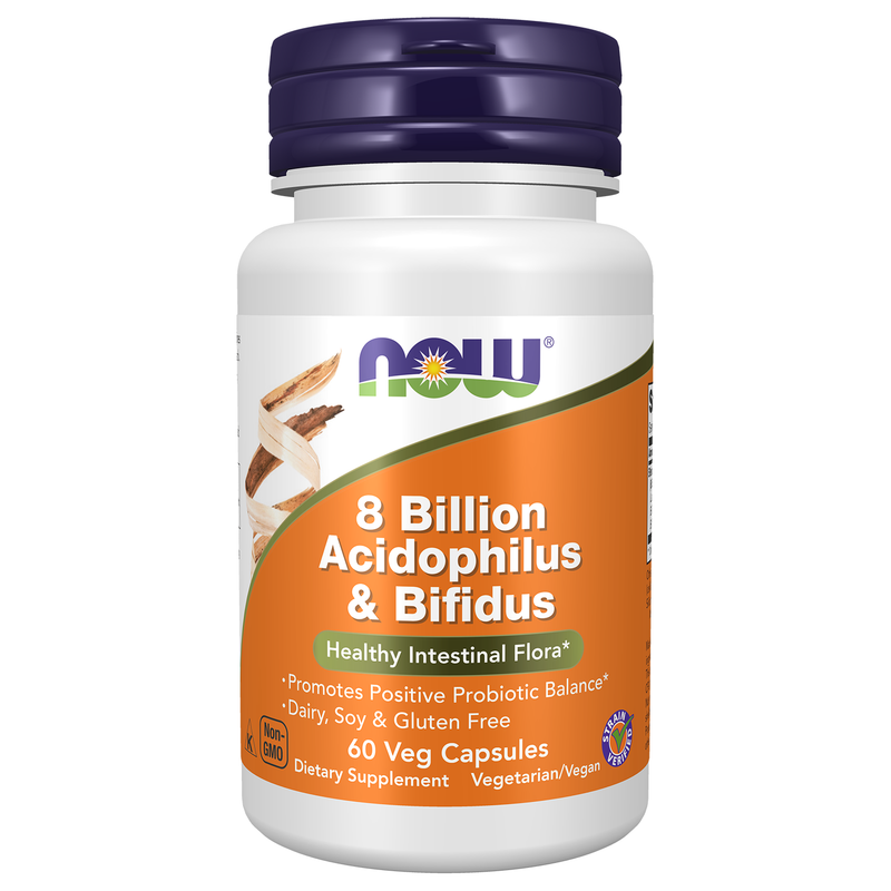 8 Billion Acidophilus & Bifidus Veg Capsules