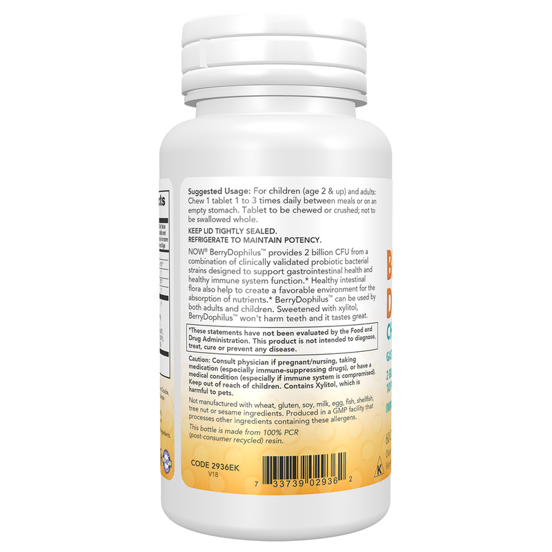 BerryDophilus Chewables (60 Chewables) - left view