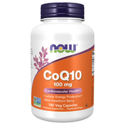 CoQ10 100mg with Hawthorn Berry Veg Capsules (180 Capsules)