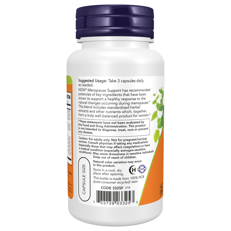 Menopause Support (90 Capsules) - left view