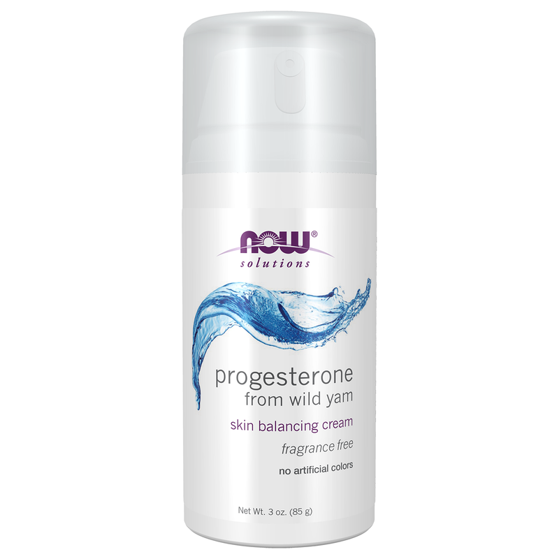 Progesterone from Wild Yam Balancing Skin Cream (3 Ounces)