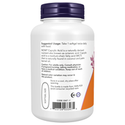 Caprylic Acid 600mg (100 Softgels) - left view