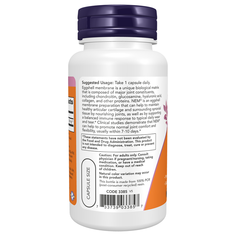 Eggshell Membrane (60 Capsules) - left view