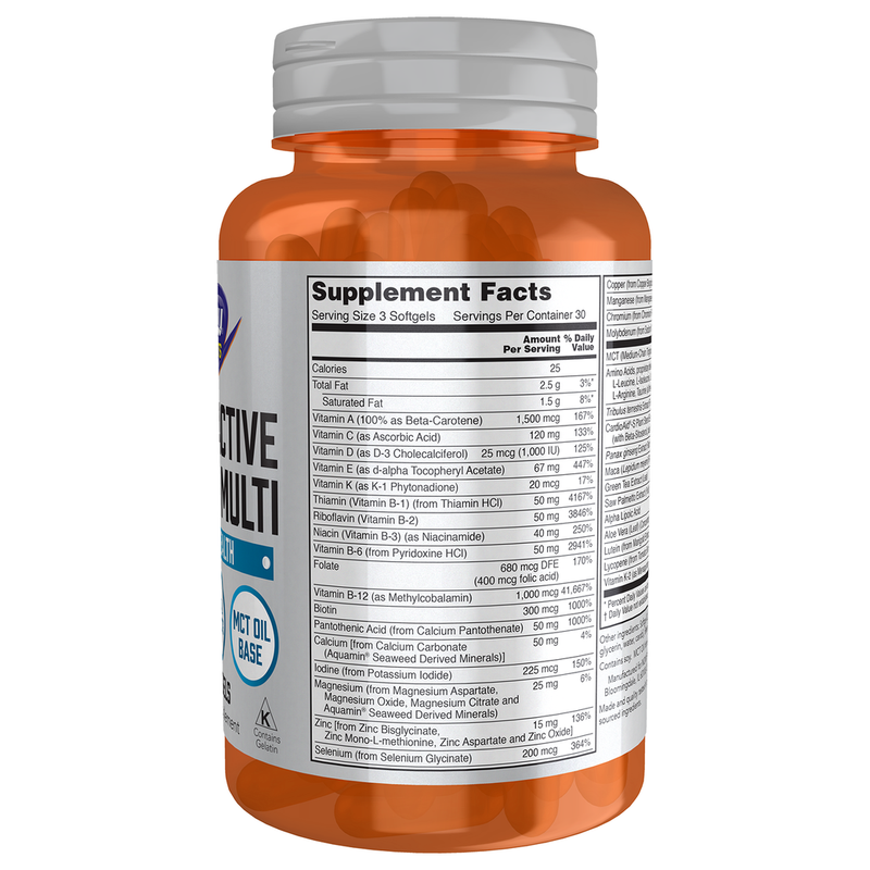 Men's Active Sports Multivitamin (90 Softgels) - right view