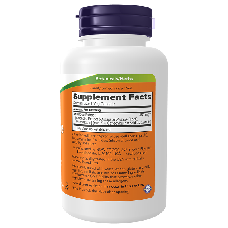 Artichoke Extract (450 mg) (90 Capsules) - right view
