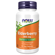 Elderberry Extract 500mg (60 Capsules)