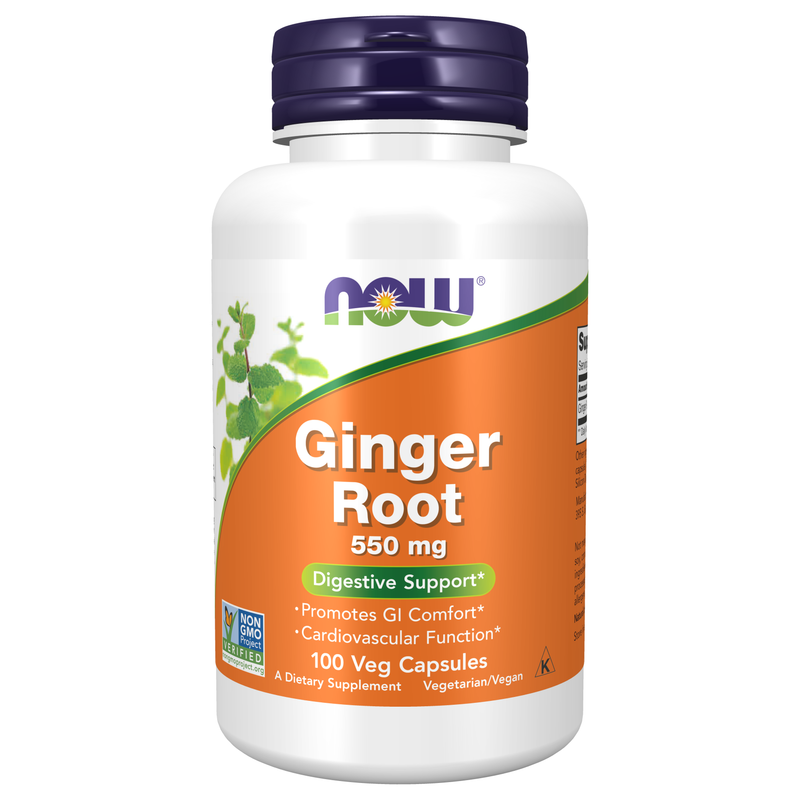 Ginger Root 550mg (100 Capsules)