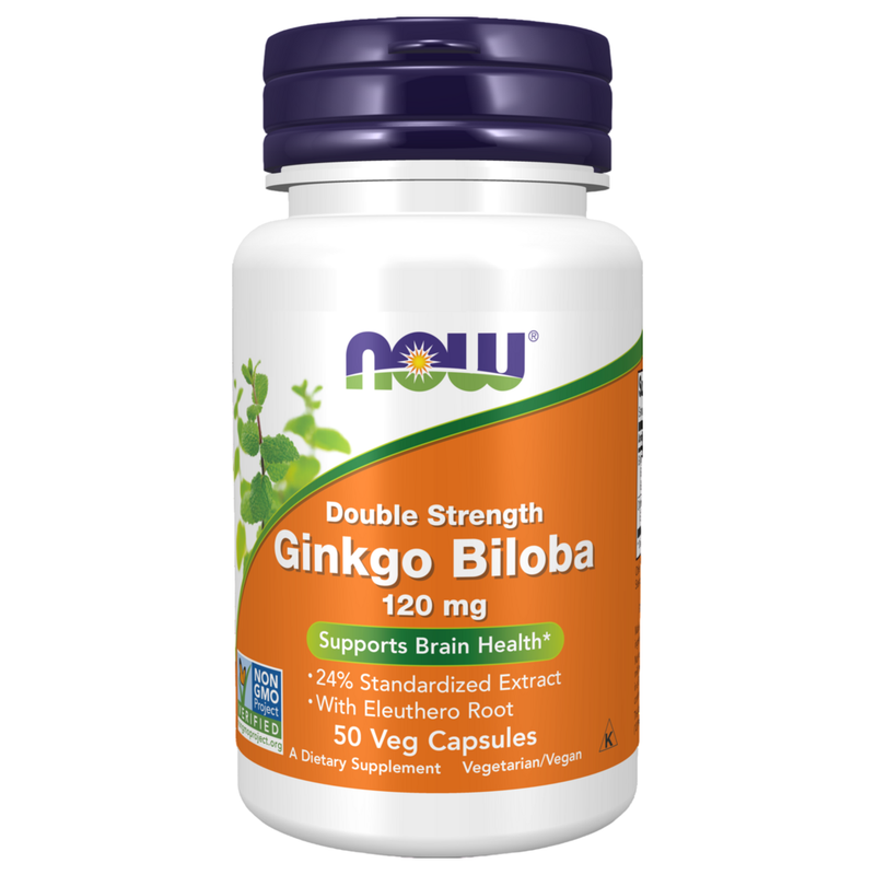 Ginkgo Biloba 120mg (50 Capsules)
