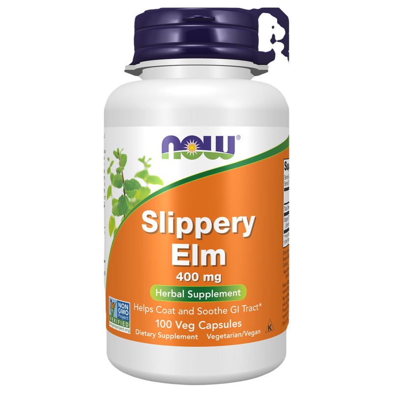 Slippery Elm 400mg (100 Capsules)