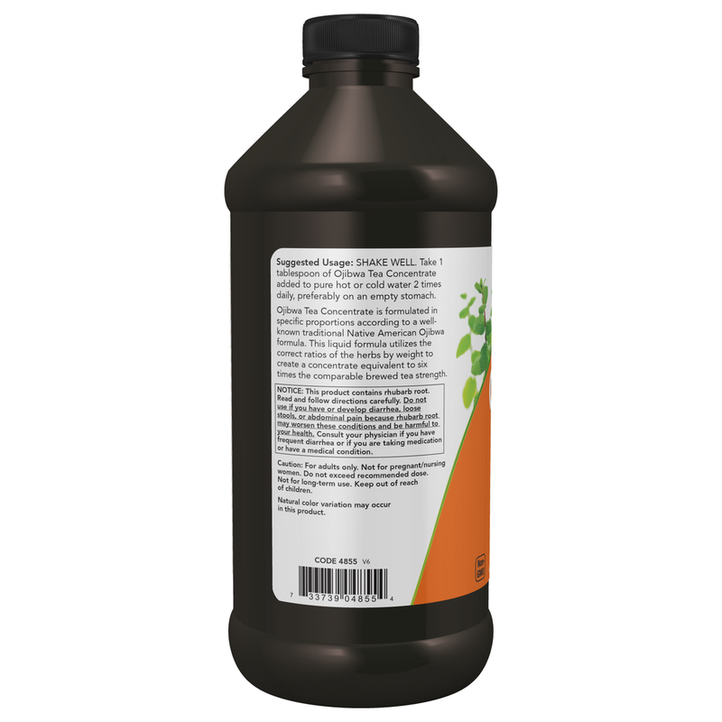 Ojibwa Tea Concentrate (473 ml) - supplement facts