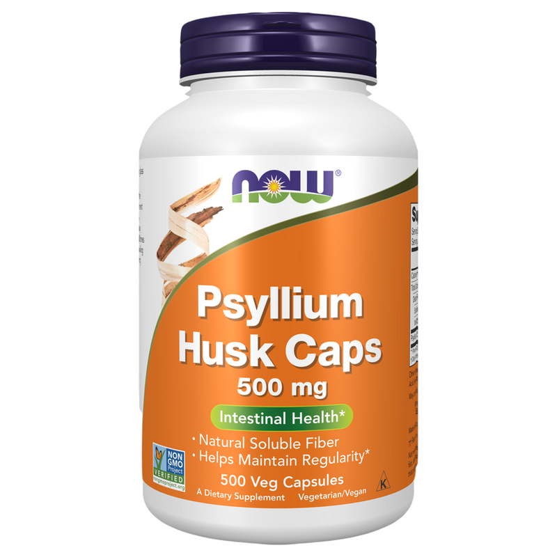 Psyllium Husk Caps (500 Capsules)