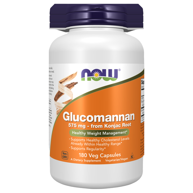 Glucomannan 575mg (from Konjac Root) (180 Capsules)