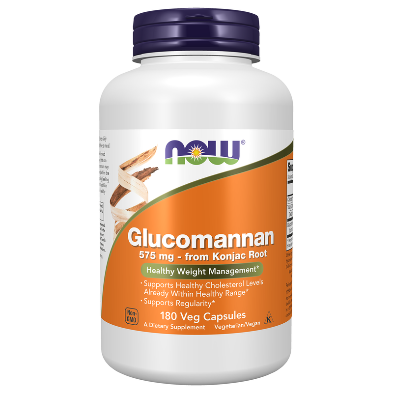 Glucomannan 575mg (from Konjac Root) (180 Capsules)