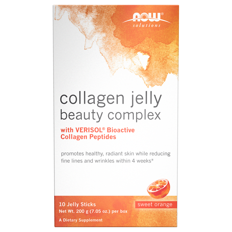 Collagen Jelly Beauty Complex, Sweet Orange (10 Packets)