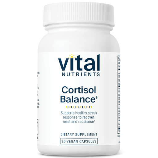 Cortisol Balance (30 Capsules)-Vitamins & Supplements-Vital Nutrients-Pine Street Clinic