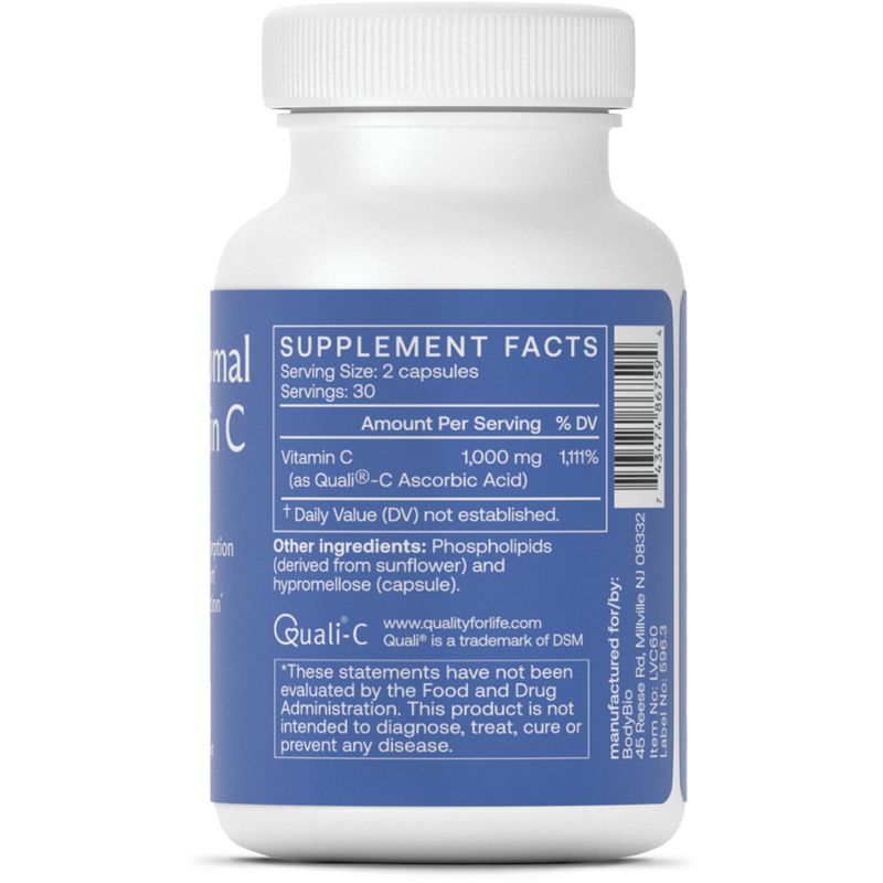 Liposomal Vitamin C (60 Capsules)