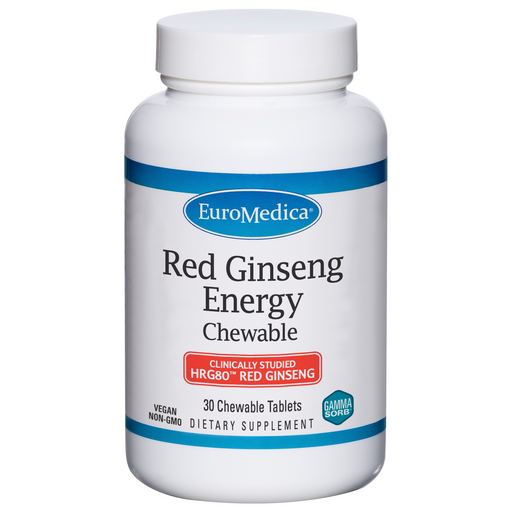 Red Ginseng Chewable (30 Chewable Tablets)-Vitamins & Supplements-EuroMedica-Pine Street Clinic