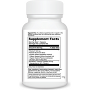 Prebiotic Mushroom Blend (60 Capsules) supplement facts