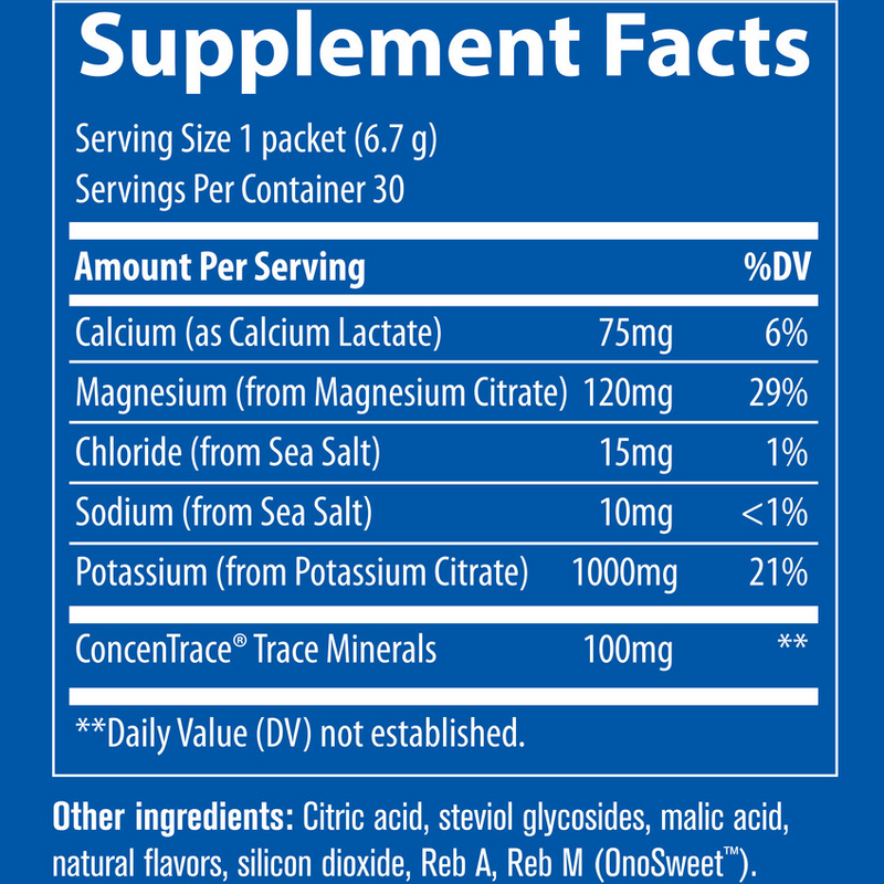 Hydro Pak - Keto - Stick Packs - Lemon Lime (30 Packets) supplement facts