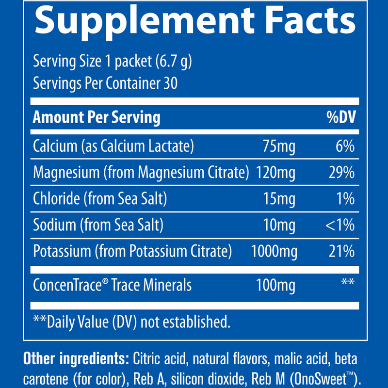 Hydro Pak - Keto - Stick Packs - Orange (30 Packets) supplement facts