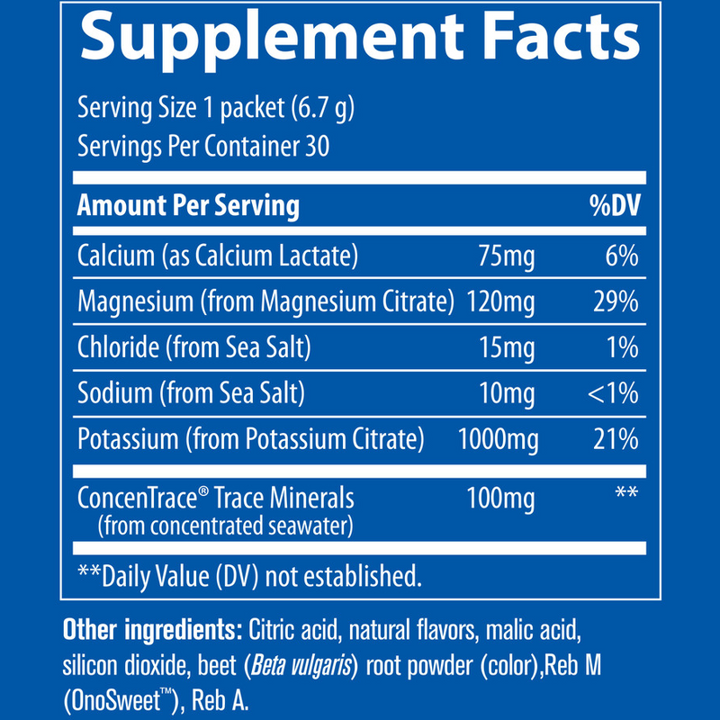 Hydro Pak - Keto - Stick Packs - Strawberry Lemonade (30 Packets) supplement facts