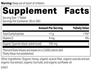 Spanish Black Radish, 360 Tablets
