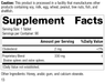 7600 Spleen Desiccated R13 Supplement Facts