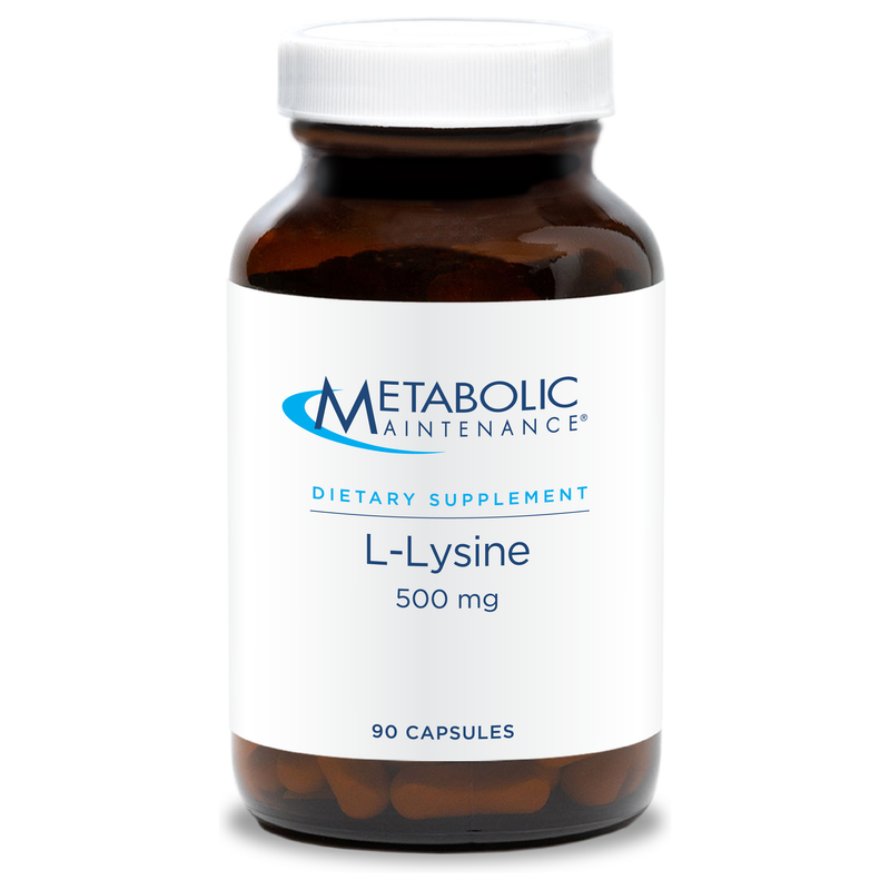 L-Lysine 500mg (90 Capsules)