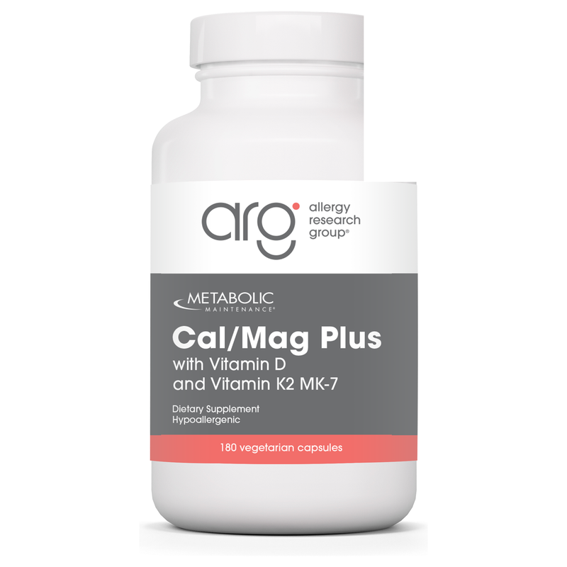 Cal/Mag Plus w/ Vit D and K-2 (180 Capsules)