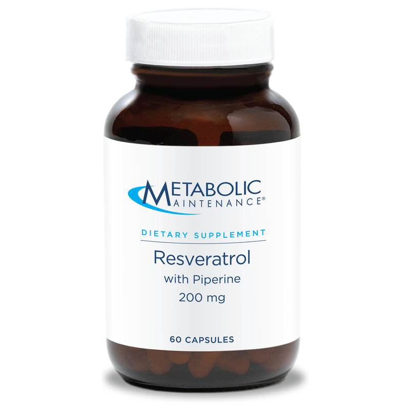 Resveratrol with Piperine (60 Capsules)