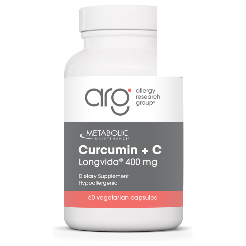 Curcumin + C (Longvida) 400mg (60 Capsules)