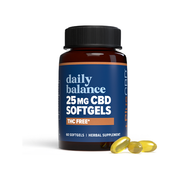+PlusCBD Daily Balance THC Free Softgels (25 mg)
