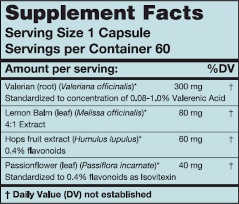Sleep Formula (60 Capsules)-Vitamins & Supplements-Karuna-Pine Street Clinic