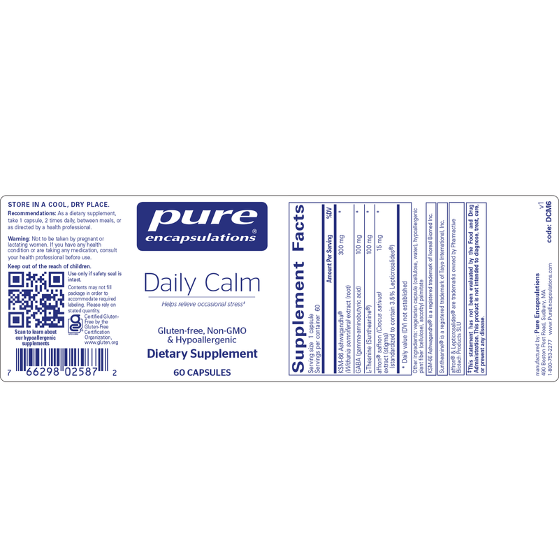 Daily Calm (60 Capsules)