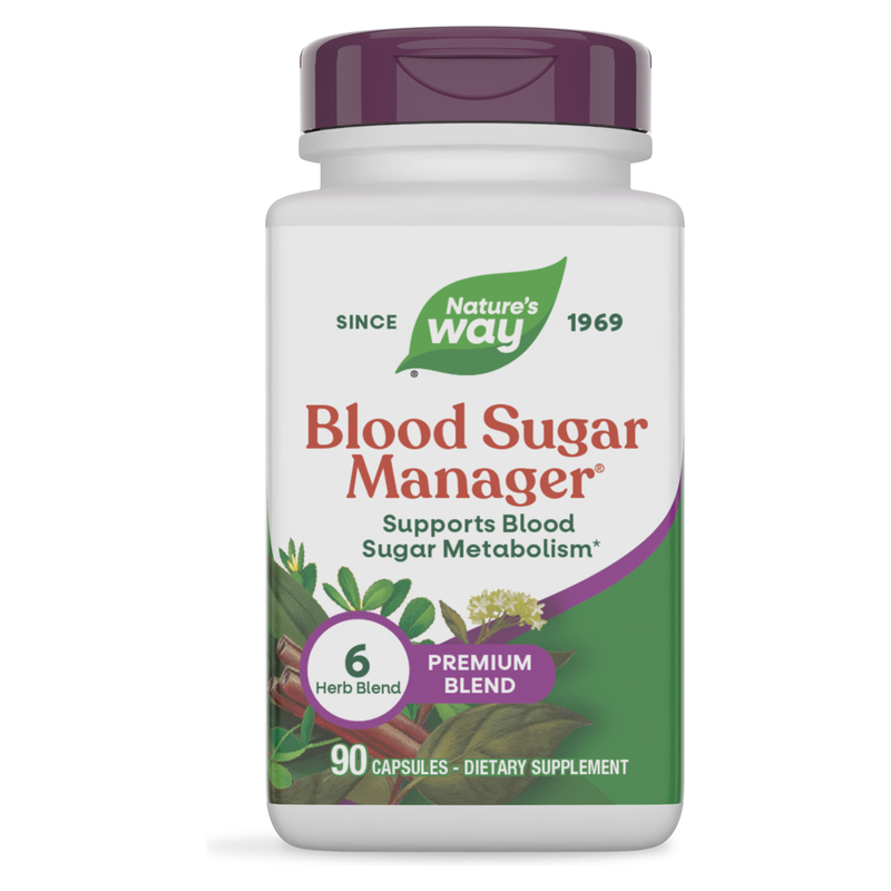 Blood Sugar Manager (90 Capsules) — Nature's Way