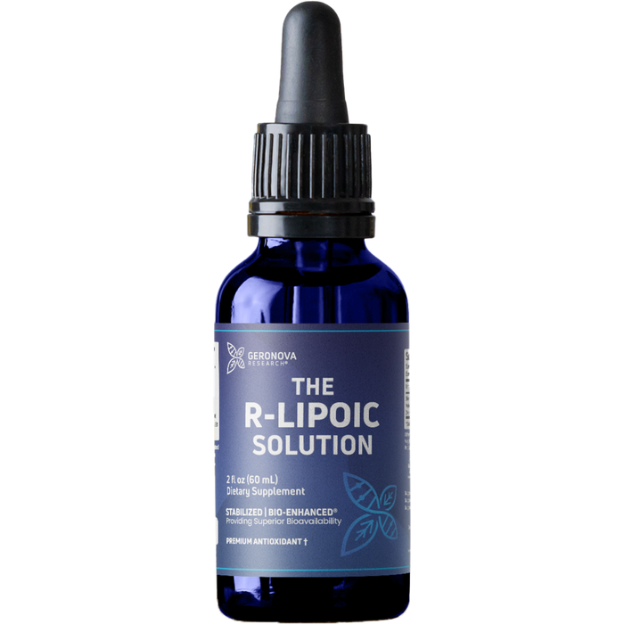 The R-Lipoic Solution (2 Fluid Ounces)-Vitamins & Supplements-GeroNova-Pine Street Clinic