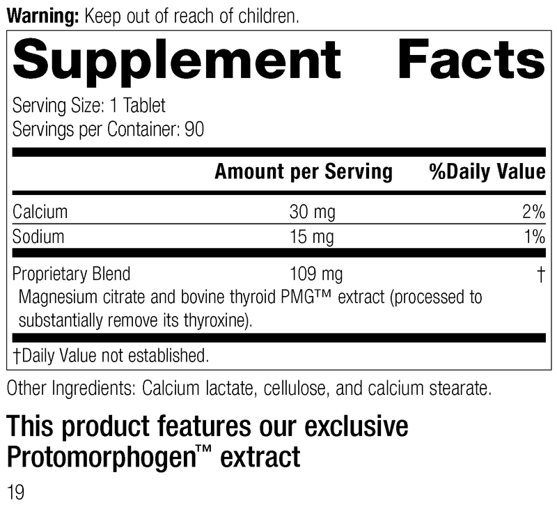Thytrophin PMG®, 90 Tablets