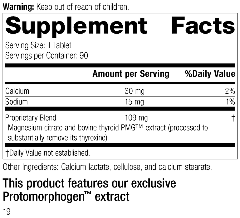 Thytrophin PMG®, 90 Tablets