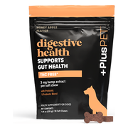 +PlusPET Digestive Health Soft Chews (3 mg CBD) (Honey Apple) (30 ct Pouch)