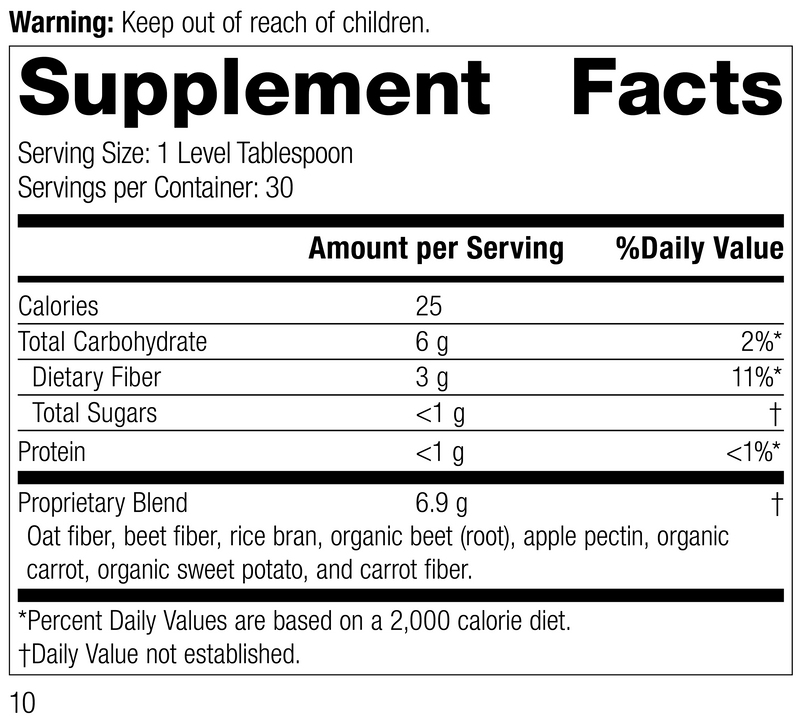 Whole Food Fiber, 7 oz (200 g)