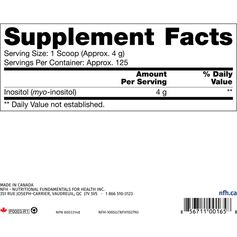 Inositol SAP (500 Grams Powder)