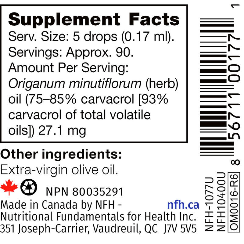 Oregano SAP (15 mL Liquid)