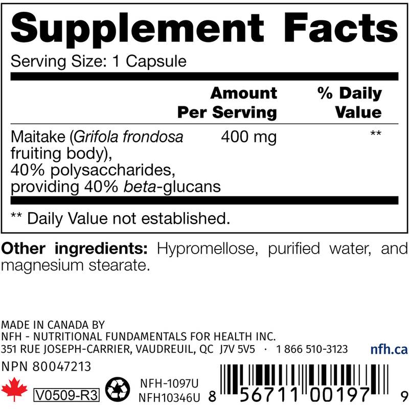 Maitake SAP (60 Capsules)