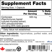Cordyceps SAP (60 Capsules)