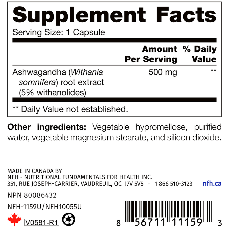 Ashwagandha SAP (60 Capsules)