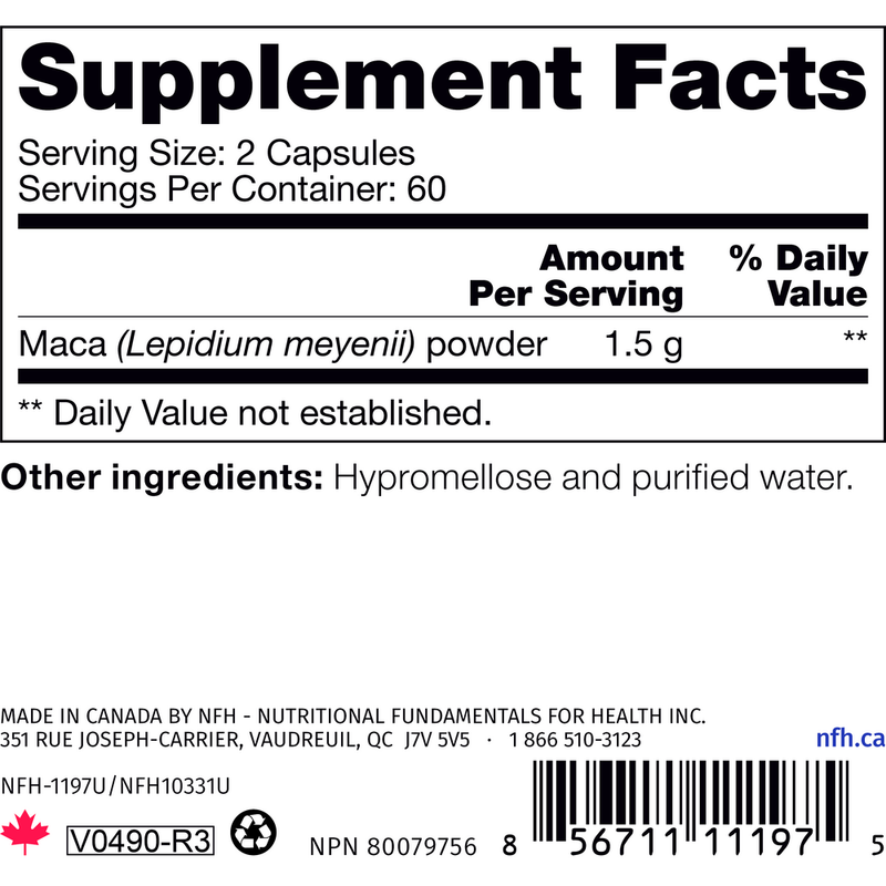 Maca SAP (120 Capsules)
